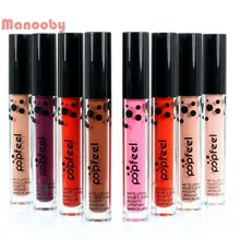 

Manooby 8Pcs/Set Waterproof Lipstick Makeup Cosmetics Mate Lip Gloss Cosmetics Lip Kit Liquid Matte Lip Glos Set Long Lasting