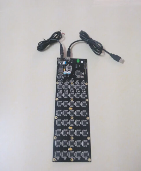 KUANGCHENG горная промышленность Gridseed 2.5MH G-blade USB ASIC miner Scrypt Miner dogecoin litecoin Mining Blade 1 PCB