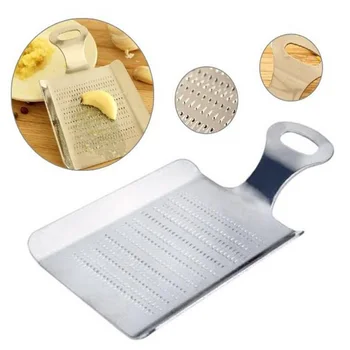 

Stainless Steel Chopped Ginger Garlic Mashed Crushed Grater Mill Mud Grinding Tool Useful Kitchen Supplies W8309