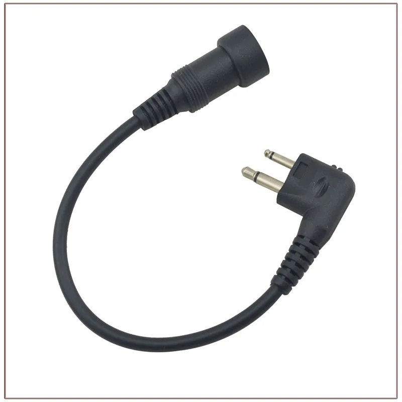 

44-M Mini Din Plug with UNLockable Knob for Motorola GP68 GP88S CP200 CT150 GP3688 PR400 GP3188