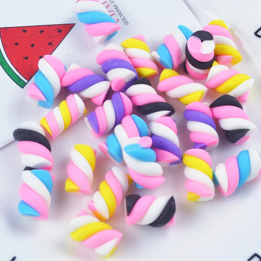 

5Pcs Fluffy Slime Cotton Candy Slime Supplies Filler Addition for Clay Slime Lizun DIY Accessories Model Tool Gifts for Kids E