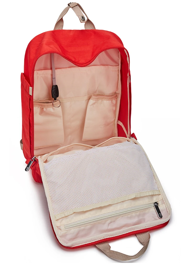 Baby Diaper Bag Multifunction Nappy Bag Waterproof Fashion Backpack Breathable Baby Care Maternity Large Capacity Mochila BB6048 (13)