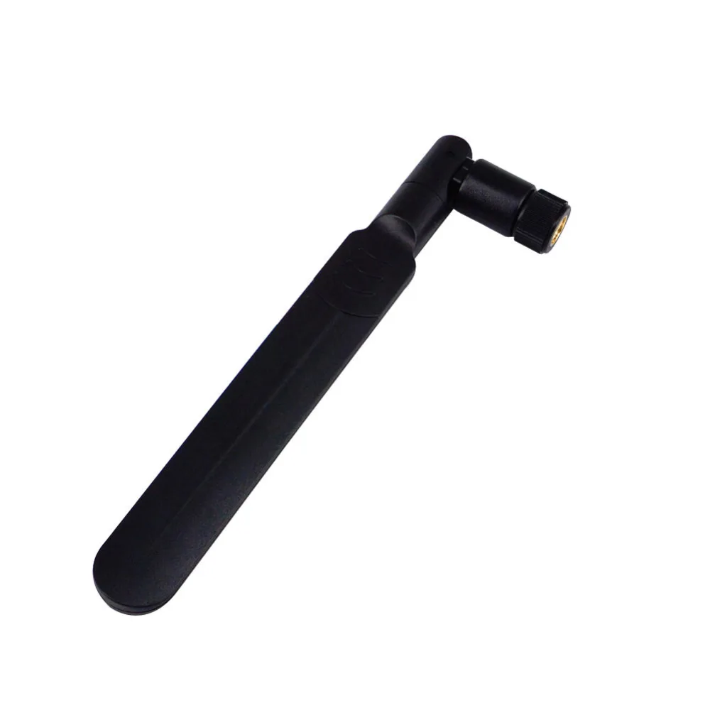 2 piece/lot Black wifi Antenna dual-band 2.4g 5.8ghz Omni 5dbi Aerial RP SMA male Connector 5.8g Antenna