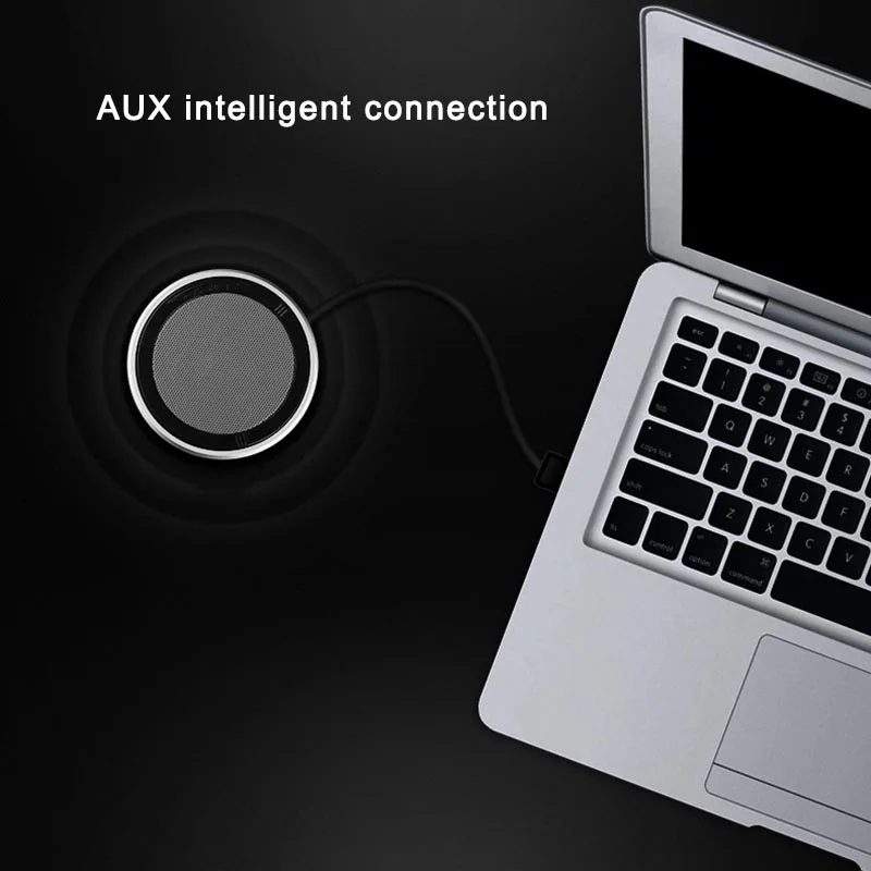 Портативный беспроводной Bluetooth динамик стерео супер бас Aux сабвуфер Поддержка TF