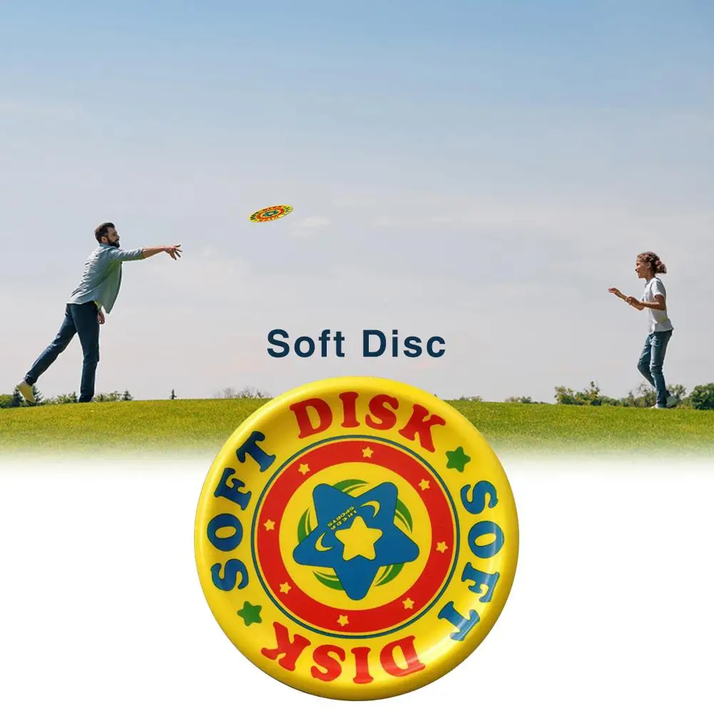 

Sport Soft Disc Children Toys Safe Teaching Equipment Disc for Outdoor Physical Exercise Beach Activities