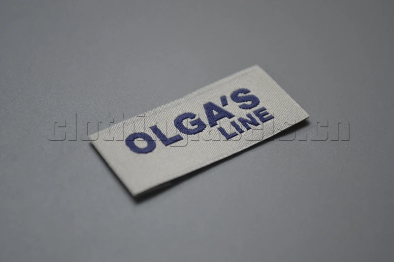 custom damask woven label, customized products with brand name-in Garment Labels from Home ...
