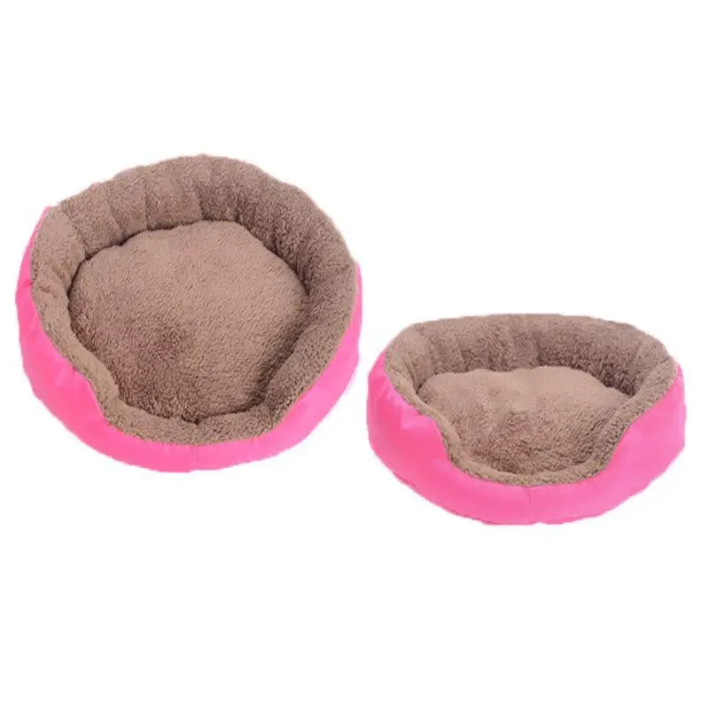 Pet House Bed Карамельный цвет с рисунком собачки и котика диванную подушку кровать