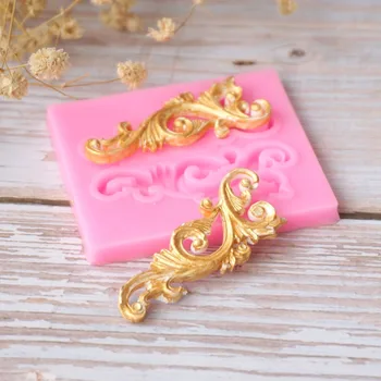 

European pattern border silicone mold fondant mold cake decorating tools chocolate gumpaste mold