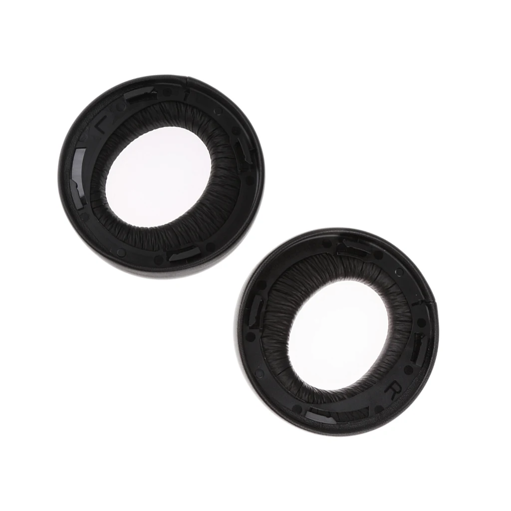 Black Ear Pad Cushion Replacements for Sony Gold Wireless Stereo Headset PS3 PS4 7.1 L R Headphone Headset ACCS