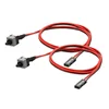 10pcs/lot 50cm Long Power Button Switch Cable for PC Switches Reset Computer Power Momentary Automatically Reset Push Button SW ► Photo 2/6