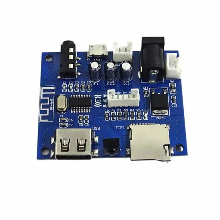 Модуль аудиоприемника DYKB Bluetooth 5 0 U disk/ TIF / USB MP3 APE LFAC WMA Lossless Audio player + пульт