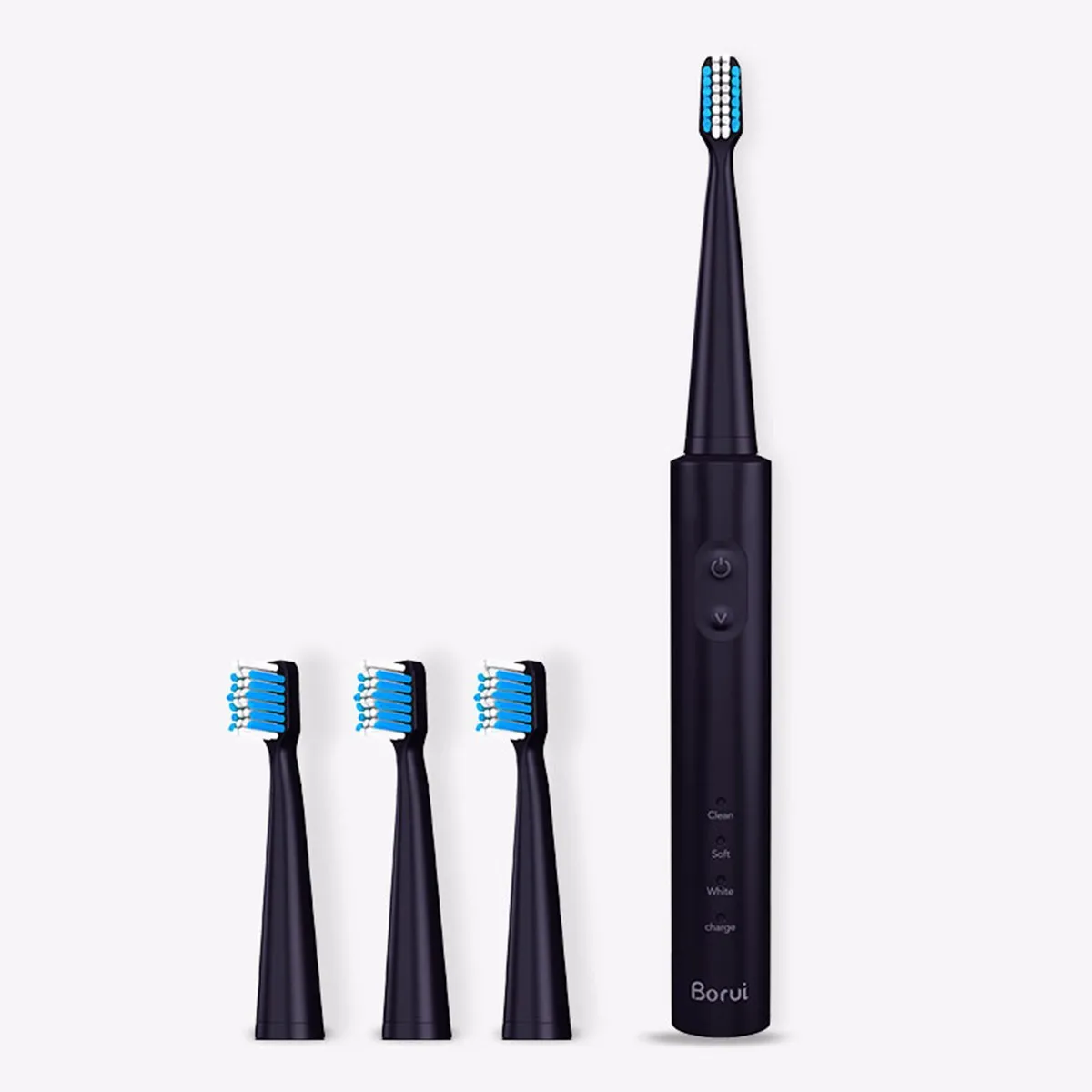 

USB Wireless Charge Sonic Electric Toothbrush Adult Oral Hygiene Rechargeable Ultrasonic Tooth Brush With 4 Brush Heads