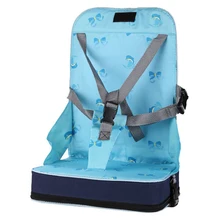 Blue portable folding dining chair seat 30 * 25 * 8cm (11.8 x 9.8 x 3.1 inches) Baby Travel Booster Luggage Folding Seat Blue portable folding dining chair seat 30 * 25 * 8cm (11.8 x 9.8 x 3.1 inches) Baby Travel Booster Luggage Folding Seat