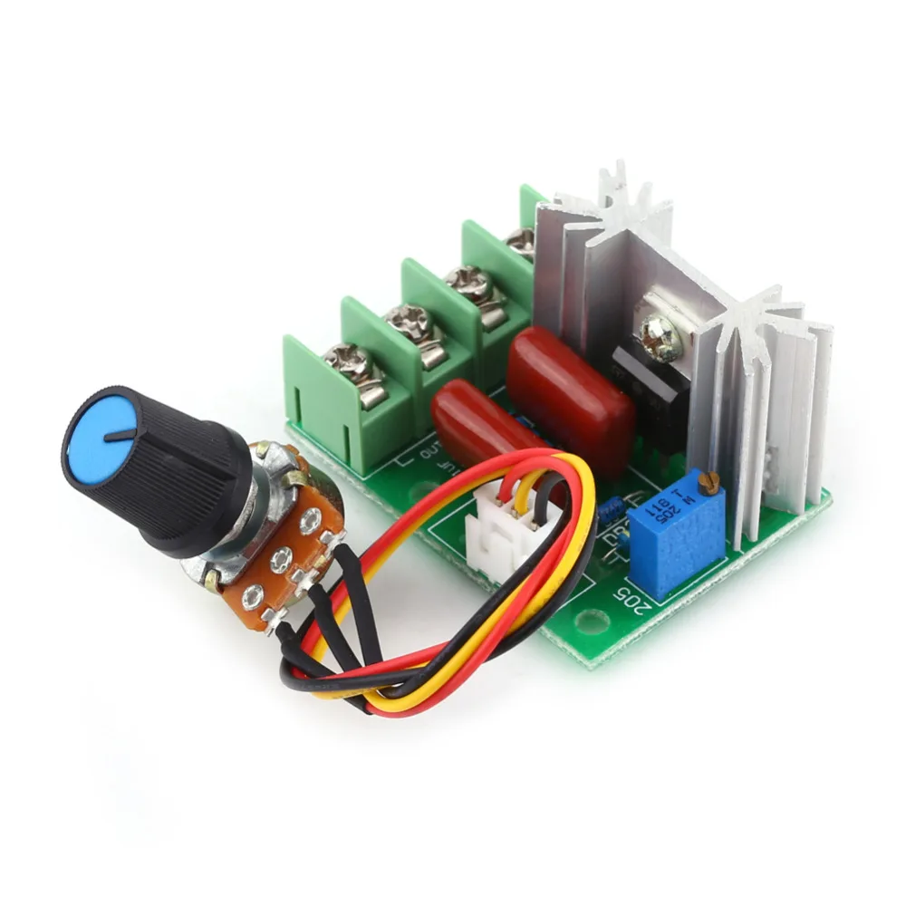 

AC 50-220V 2000W SCR Electric Voltage Regulator Temperature/Motor Controller Light Dimmer Simple/Practical Controller