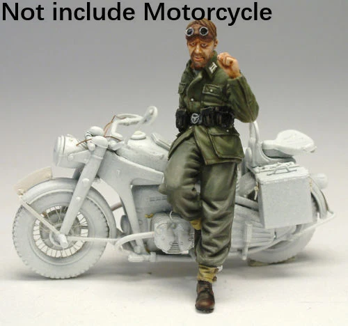 2634---German Motorcycle Soldier  