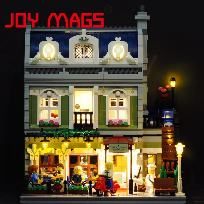 JOY MAGS Only Led Light Kit For Creator 10243 Parisian Restaurant Lighting Set Compatible With Lego