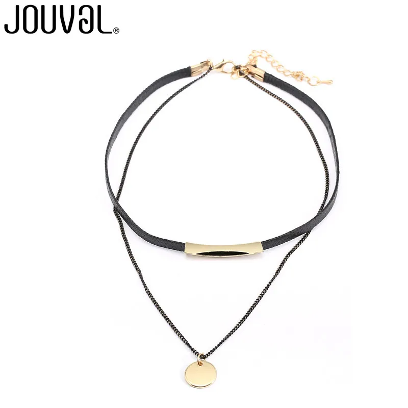LK/_ Fashion Choker Rhinestone Women Moon Pendant Charm Chain Necklace Jewelry