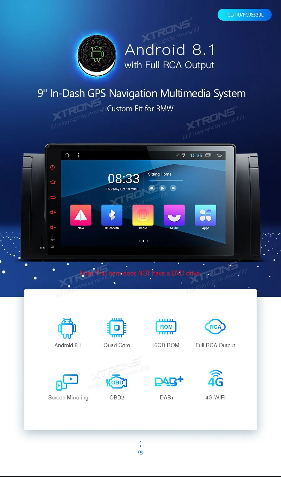 Sale 9" Quad Core CPU Android 8.1 Oreo OS Car Multimedia Navigation GPS Radio for BMW X5 E53 1999 2000 2001 2002 2003 2004 2005 2006 1 Sale 9" Quad Core CPU Android 8.1 Oreo OS Car Multimedia Navigation GPS Radio for BMW X5 E53 1999 2000 2001 2002 2003 2004 2005 2006 1