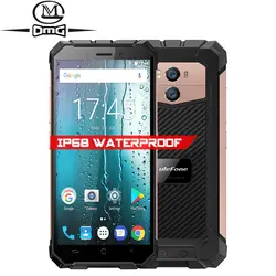 Ulefone Броня х IP68 водонепроницаемый ударопрочный мобильный телефон Android 8,1 Беспроводной Charge 5,5 "13MP NFC Face ID 5500 мАч смартфон