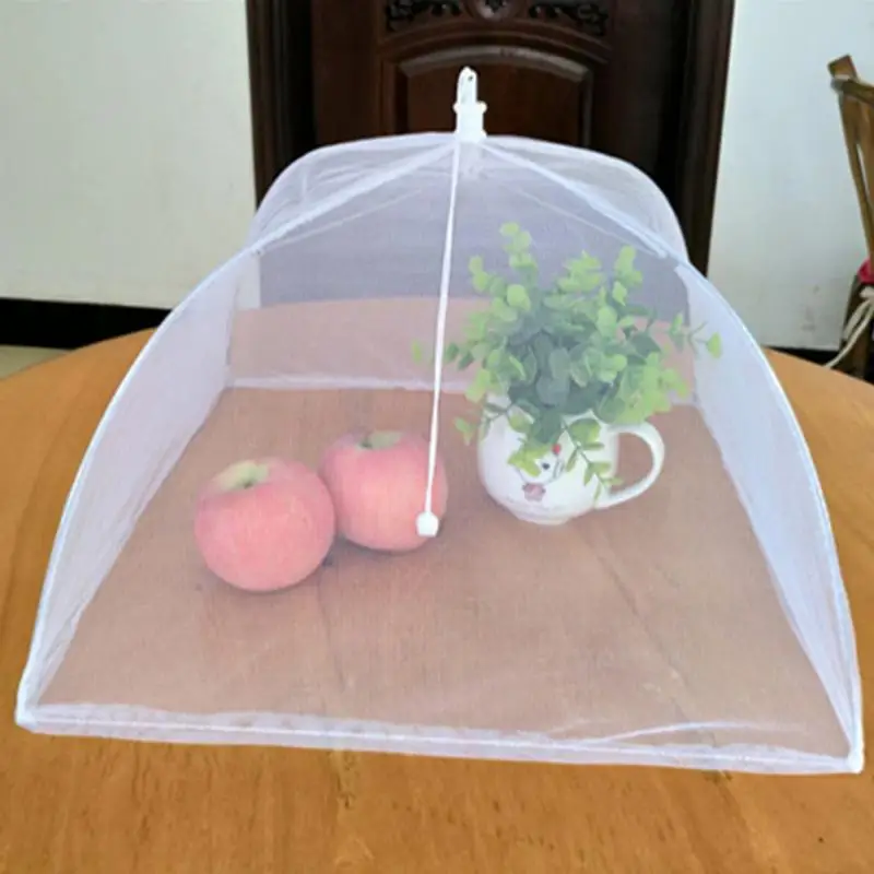 2pcs/4pcs Pop Up Mesh Screen Food Cover Tent Umbrella Reusable and
