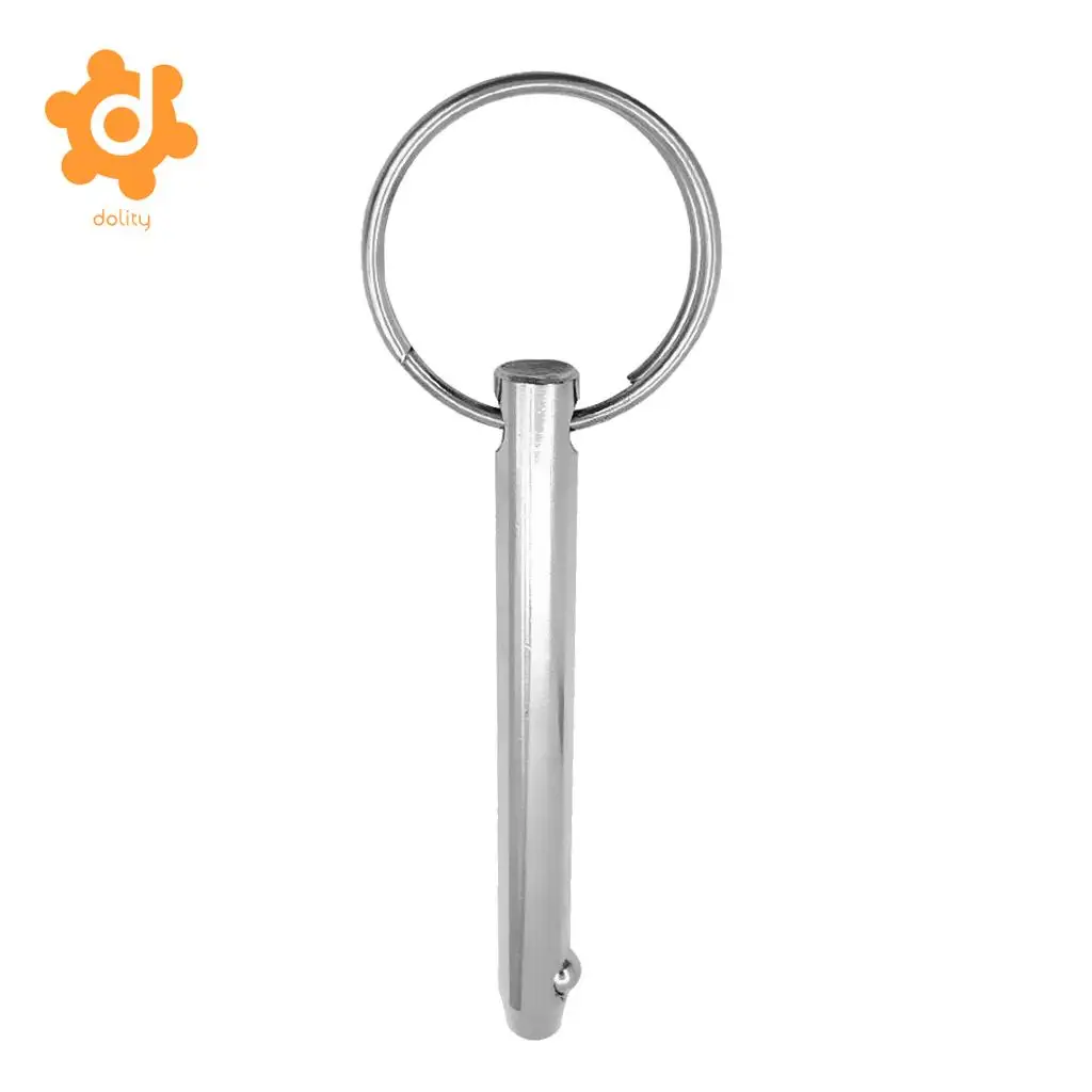 Quick Release Pin 5/16'' with Spring Marine Grade Stainless Steel for Bimini Top Superior Corrosion Resistance Durability