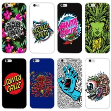 Санта Круз скейтборды арт для iPhone X XR XS Max 8 7 plus 6s 6 plus SE 5S 5c 5 4S 4 iPod Touch чехол мягкий чехол для телефона