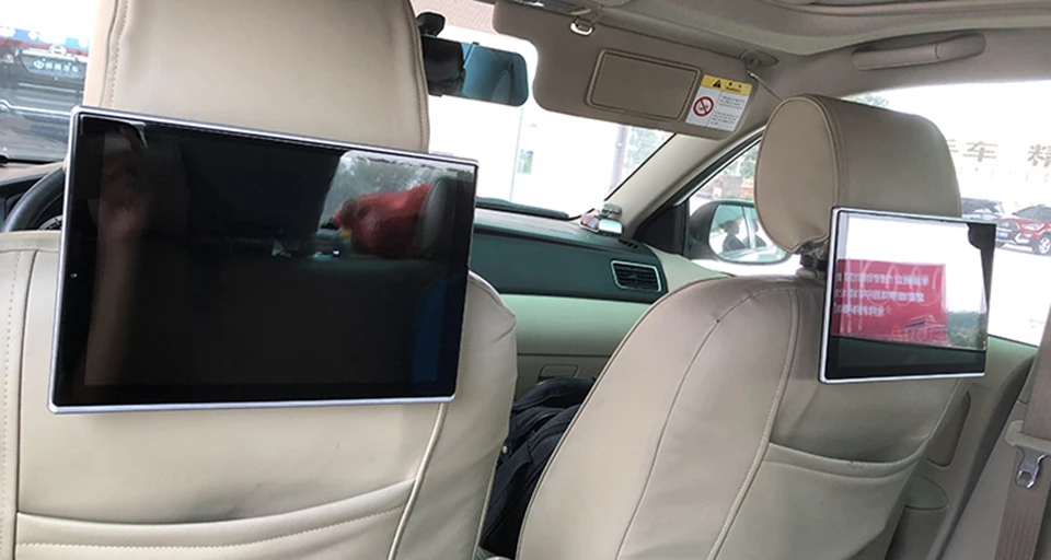 Flash Deal New Items 2018 Electronics Car Television Android Headrest With Monitor For Audi Q7 Auto Accessories TV Screen 11.8 Inch 2PCS 4
