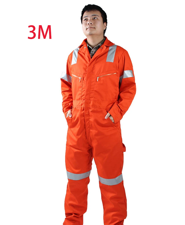 Men's Work clothing 3M reflective coveralls men working clothes