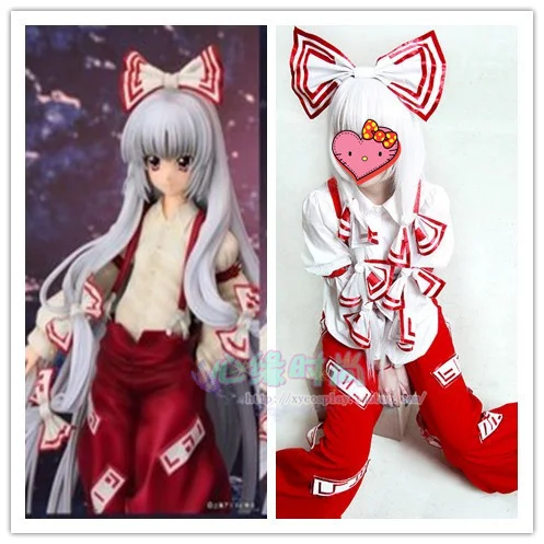 Косплей проект Харадзюку из аниме TouHou Fujiwara no Mokou Huziwara вечерние для косплея | Костюмы аниме -32862945338