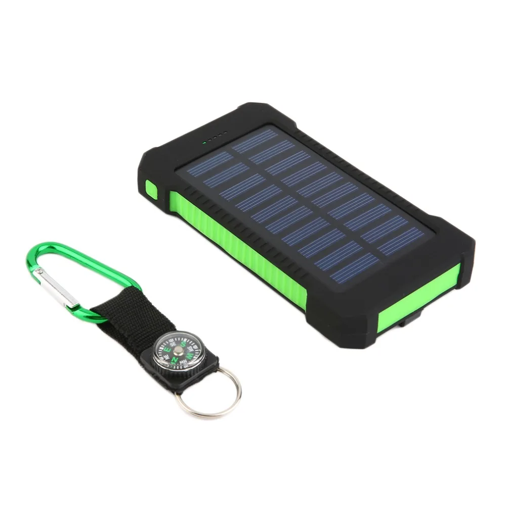 

300000mAh Dual USB Portable Solar Battery Charger Solar Power Bank High Capacity Environmentally-friendly