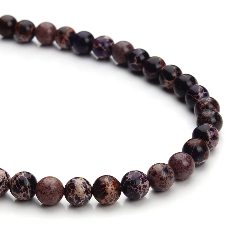 48 шт./нить бусины из натурального камня 8 мм|beads 8mm|spacer beadsbeads for necklaces |