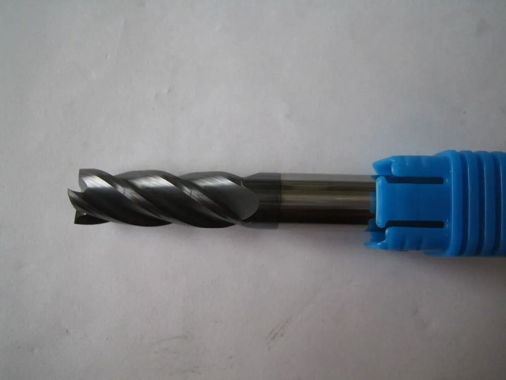 10mm D10*45*D10*100 4 Flutes HRC45 Flat Square End mills Milling