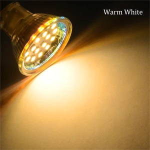 6 шт./лот MR11 5730SMD 15led 5 Вт Точечный светильник, лампочка GU4 AC/DC 12 V-24 v Стекло тела Led Lampada для домашнего украшения - Испускаемый цвет: warm white