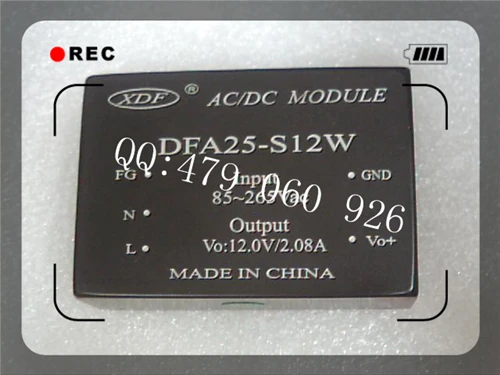 

[ZOB] XDF xindafei power module 25W 220V 12V AC-DC DFA25-S12W --5PCS/LOT