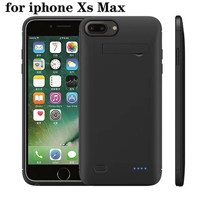 Leioua 6200 мАч Горячая батарея зарядное устройство чехол для Iphone X Xr Xs Max Внешний Банк питания батарея чехол 5200 мАч для Iphone 6 6s 7 8 Plus - Цвет: for iphone xs max