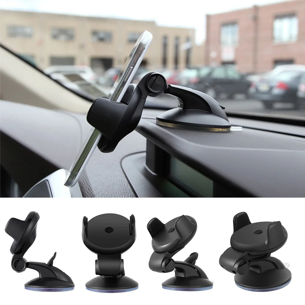 1PC Adjustable Car Phone Holder Suction Cup Windshield Dash Board Stand Universal Holder Auto Interior Accessories