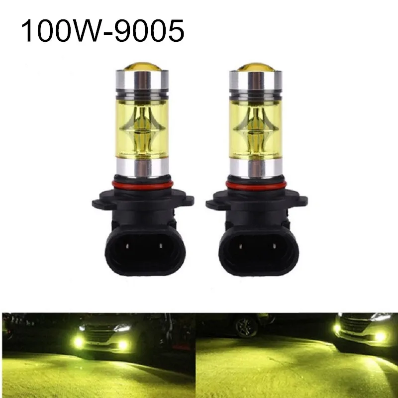 2 шт. 100 Вт H4 H1 H3 H7 H11 H16 9005 9006 880 светодиодные лампы 20 SMD Автомобильные
