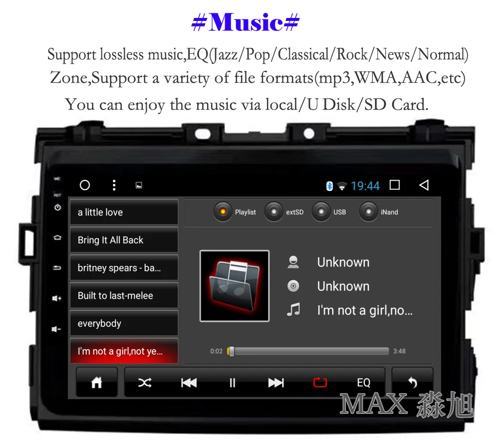 Discount MAX IPS 2.5D 2G 32G Android 8.1.0 Car DVD Player for Toyota Previa/Estima/Tarago/Canarado 2006-2012 Car Radio RDS GPS Free Map 4