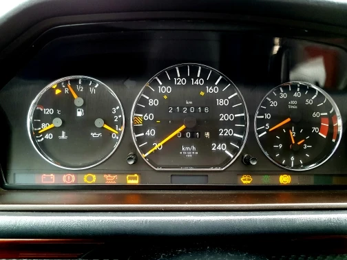 Chrome Speedometer Gauge Dial Ring Instrument Panel Ring fit for Mercedes-Benz W124 W126 styling dashboard gauge ring set