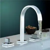 ポリッシュクロームtorneira banheiro. twoの取付け浴室広範な蛇口. bathroom流域シンクミキサータップ
