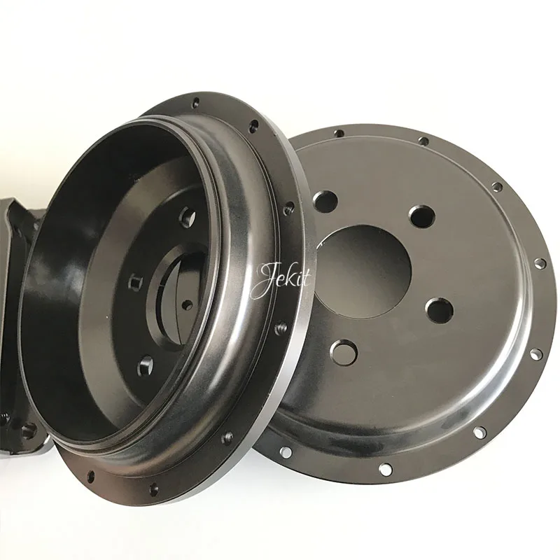 

Jekit car brake custom type rear center cap with 160mm brake drum with bracket for Mercedes