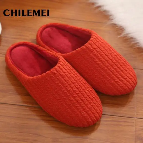 red bedroom shoes