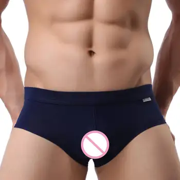 

Comfortable Underwear Men's Boxers Breathable Bulge Pouch Boxer Shorts Soft Trunks Sexy Males Basic Underpants Bottoms Knickers