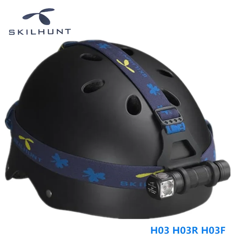 

Skilhunt H03 H03R H03F 1200lm 18650 CR123A EDC LED Headlamp Flashlight Cree XML Waterproof Headlight