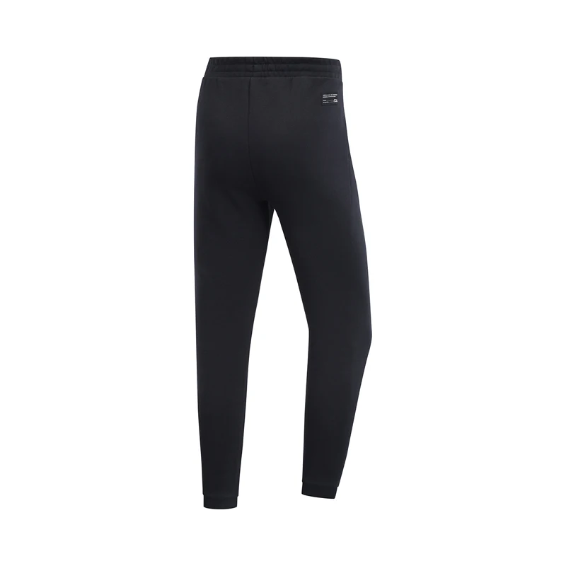 Li-Ning, женские трендовые спортивные штаны, 66% хлопок, 34% полиэстер, свободный крой, подкладка, спортивные штаны, брюки AKLP154 WKY210
