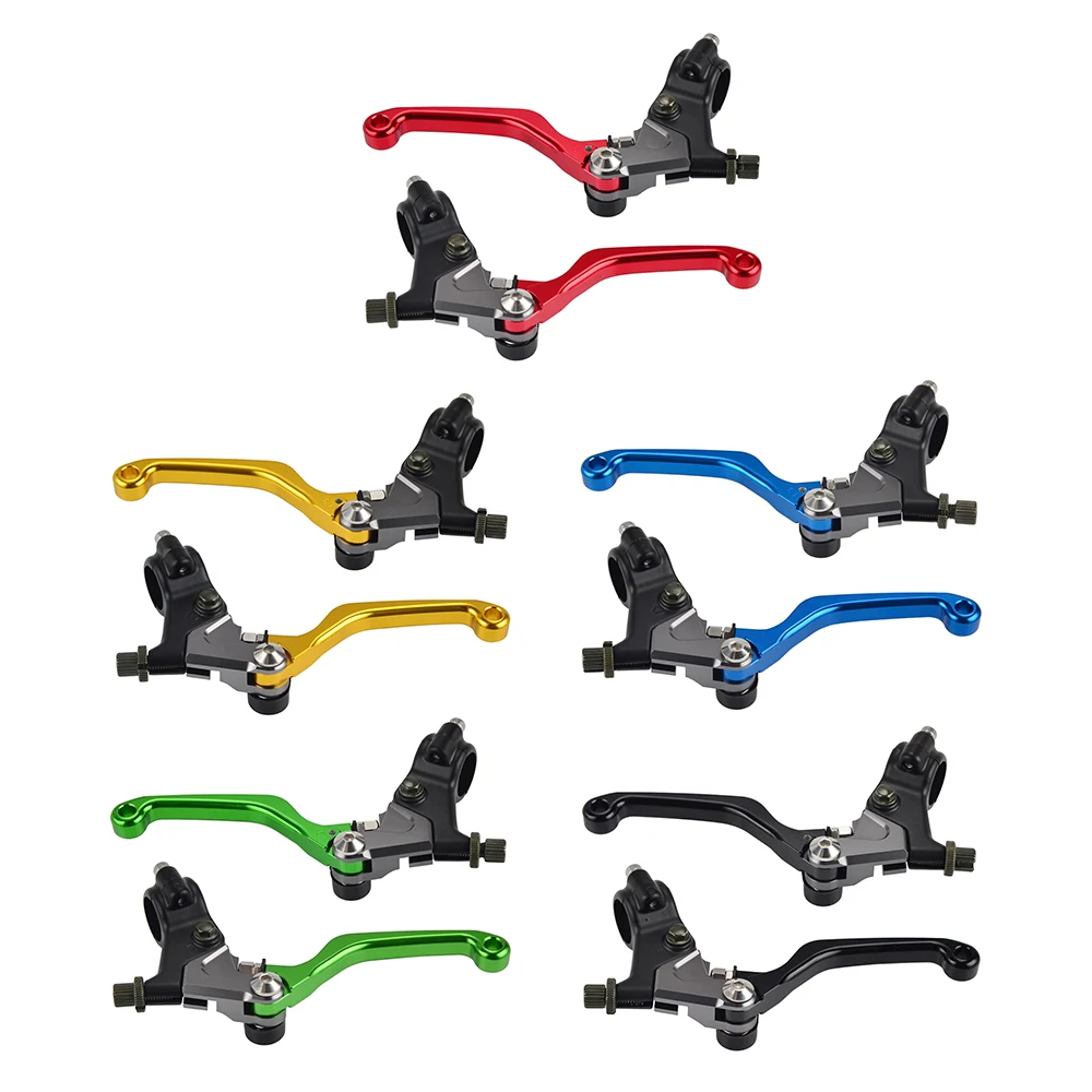 Short Brake Clutch Levers For Suzuki DR100 125 200 250 370 400 500 DS100 125 250 50 PE175 250 400 TS90/100 Honcho Etc Dirt Bikes