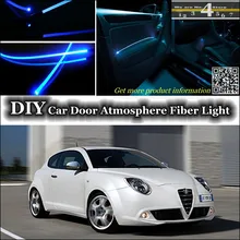 Для Alfa Romeo MiTo AR внутренний окружающий свет тюнинг атмосферное волоконно-оптическое ленточное освещение Furiosa внутри двери панели освещения