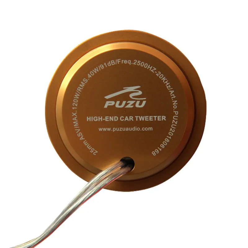 Высокочувствительный динамик ASV silk dome tweeter с алюминиевым чехлом для