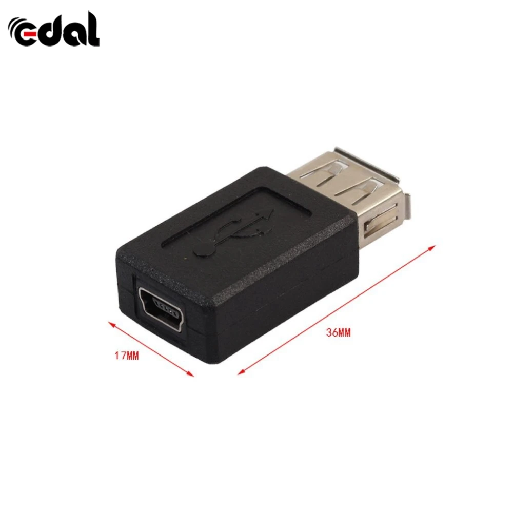 Адаптер OTG USB2.0 переходник для передачи данных с разъемом Папа мама адаптер