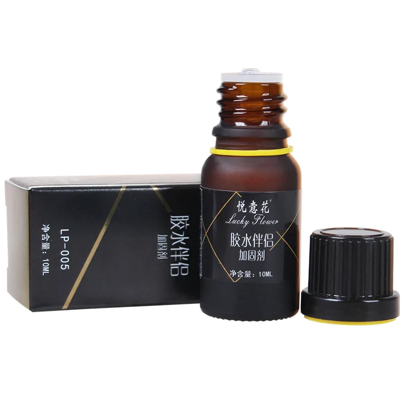 

10ml Eyelash Glue Fixation Agent Adhesive Stickness Enhance Avoid Glue Whitening Waterproof Long Lasting Extension Supplies